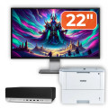 Pachet Calculator Second Hand HP ProDesk 800 G3 SFF, Intel Core i5-7500 3.40 - 3.80GHz, 16GB DDR4, 500GB SSD + 1TB HDD, DVD-ROM + Monitor 22" & Imprimanta Brother HL-L6300DW Pachet Calculator Second Hand HP ProDesk 800 G3 SFF, Intel Core i5-7500 3.40 - 3.80GHz, 16GB DDR4, 500GB SSD + 1TB HDD, DVD-ROM + Monitor 22" & Imprimanta Brother HL-L6300DW