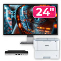 Pachet Calculator Second Hand HP ProDesk 400 G4 Mini PC, Intel Core i3-8100T 3.40GHz, 8GB DDR4, 256GB SSD + Monitor 24" & Imprimanta Brother HL-L6300DW Pachet Calculator Second Hand HP ProDesk 400 G4 Mini PC, Intel Core i3-8100T 3.40GHz, 8GB DDR4, 256GB SSD + Monitor 24" & Imprimanta Brother HL-L6300DW