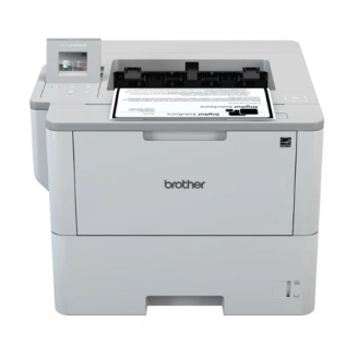 Imprimanta Second Hand Laser Monocrom Brother HL-L6300DW, Duplex, A4, 48ppm, 1200 x 1200 dpi, Wireless, Retea, USB, Toner si Unitate Drum Noi