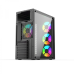 Carcasa Gaming OptimX Prime, ATX, 4x RGB Fan, Design Premium Middle Tower, Fara sursa