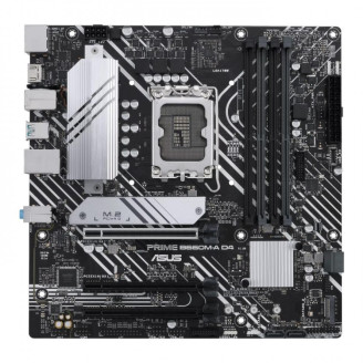 Placa de baza Second Hand Asus PRIME B660M-A D4, Socket LGA1700 pentru Intel gen 12/13/14, mATX, Shield, Cooler