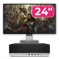 Pachet Calculator Second Hand HP EliteDesk 800 G4 SFF, Intel Core i5-8500 3.00 - 4.10GHz, 8GB DDR4, 256GB SSD + Monitor 24" Pachet Calculator Second Hand HP EliteDesk 800 G4 SFF, Intel Core i5-8500 3.00 - 4.10GHz, 8GB DDR4, 256GB SSD + Monitor 24"