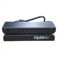 Cititor card magnetic OptimX Pro-MS580, USB 2.0, compatibil Windows si Mac OS