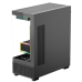 Carcasa Noua Pro Gaming KIAN BLACK, Middle Tower, ATX, fara sursa, 6x ARGB FAN, Controller ARGB, Display temperatura CPU/GPU cu soft inclus
