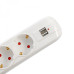 Prelungitor Spacer PP-5-45-USB, USB 2.1 Quick Charge x 2, Schuko x 5, cablu 4.5m, 16A, protectie copii, protectie supratensiune, alb Prelungitor Spacer PP-5-45-USB, USB 2.1 Quick Charge x 2, Schuko x 5, cablu 4.5m, 16A, protectie copii, protectie supratensiune, alb
