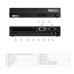 Mini PC Second Hand Lenovo ThinkCentre M70q, Intel Core i5-10400T 2.00-3.60GHz, 8GB DDR4, 256GB SSD