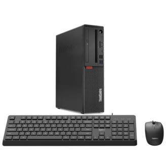 PC Second Hand Lenovo ThinkCentre M720s SFF, Intel Pentium Gold G5600 3.90GHz, 8GB DDR4, 256GB SSD NVMe + cadou tastatura si mouse OptimX Pro KM500