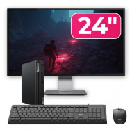 Pachet Mini PC Second Hand Lenovo ThinkCentre M70q G2, Intel Core i5-11400T 1.30-3.70GHz, 8GB DDR4, 256GB SSD NVMe + Monitor 24" + cadou tastatura si mouse OptimX Pro KM500 Pachet Mini PC Second Hand Lenovo ThinkCentre M70q G2, Intel Core i5-11400T 1.30-3.70GHz, 8GB DDR4, 256GB SSD NVMe + Monitor 24" + cadou tastatura si mouse OptimX Pro KM500