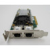 Placa de retea server DELL Broadcom 57810S, 2 x 10Gb RJ45, Low Profile